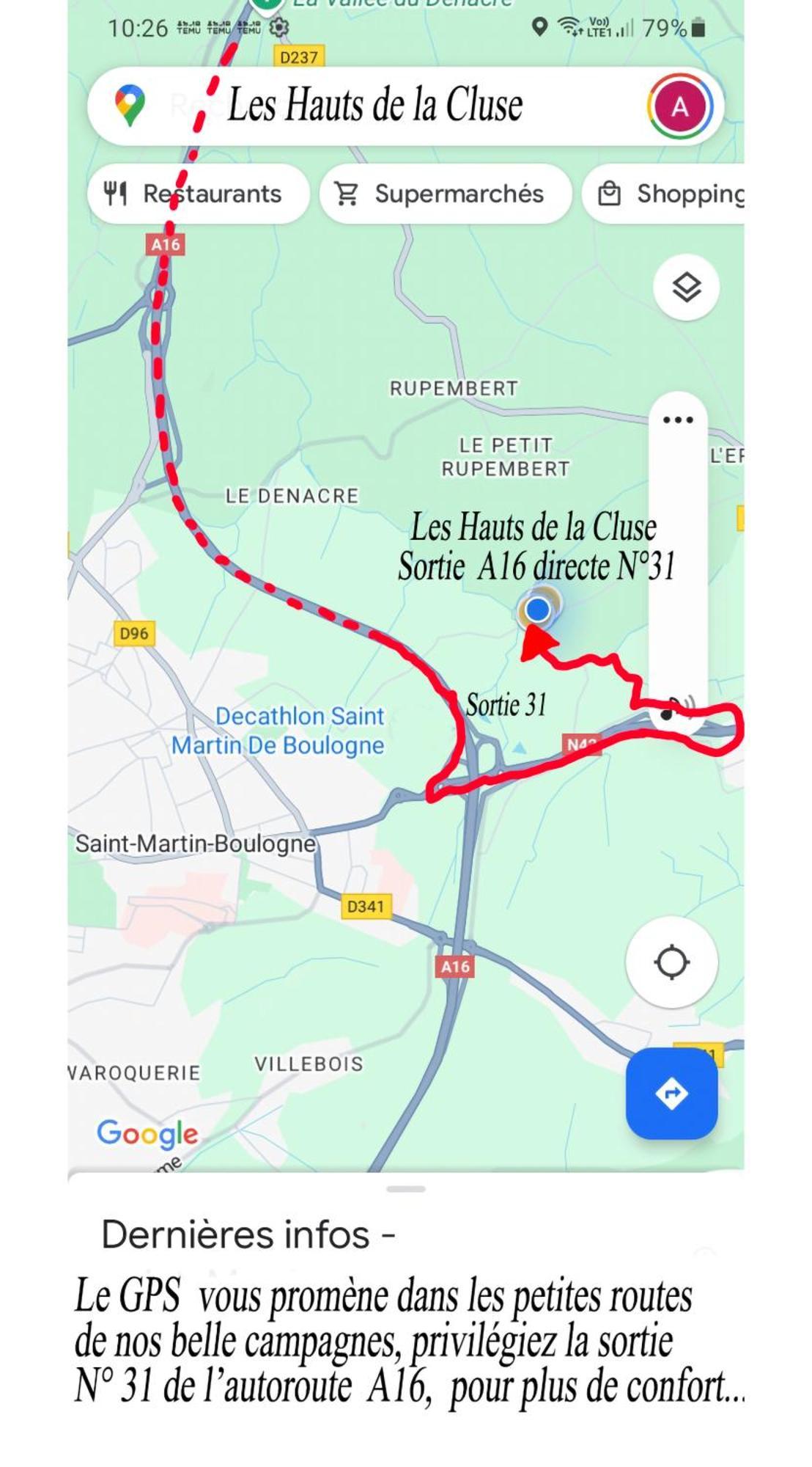 Les Hauts De La Cluse Wimille Exteriér fotografie